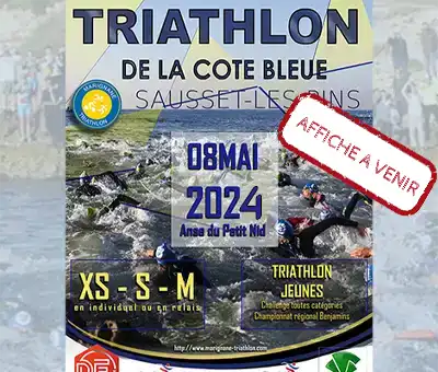 08 Mai 2024 | Triathlon de la Côte Bleue | Sausset-Les-Pins | Communication en avant-première Evènement sportif